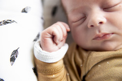 Foto van een pasgeboren baby